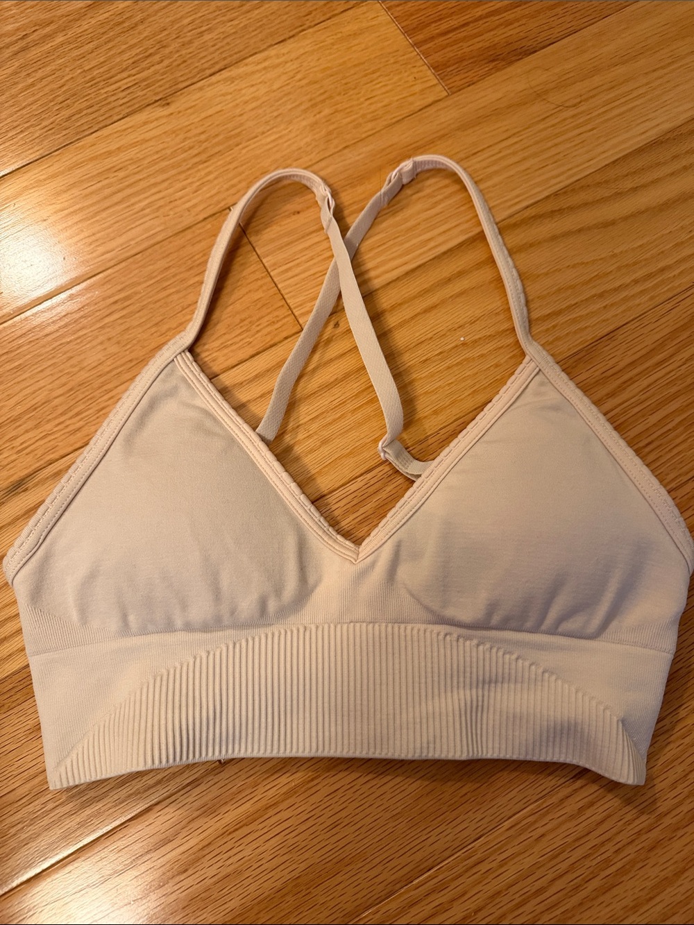 Lululemon Ebb to Street Light Support Sports Bra Pink Sz 6